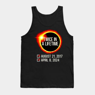 Twice In A Lifetime Total Solar Eclipse 2024 Tank Top